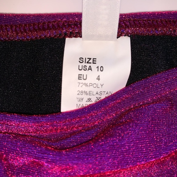 NWT 90s BISOU BISOU SHIMMERY PURPLE - Picture 5 of 8